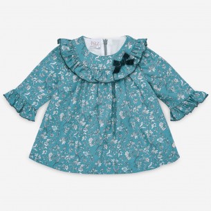 VESTIDO ESTAMPADO FLORES SENDERO PAZ RODRIGUEZ REF. 35130