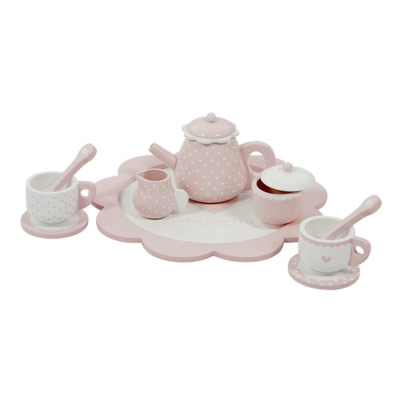 JUEGO DE TÉ ROSA LITTLE DUTCH LD4381