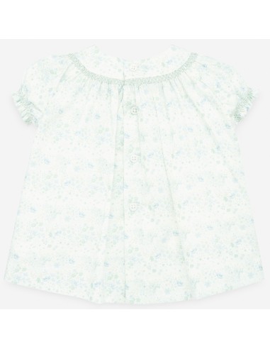 VESTIDO DE  NIDO DE ABEJA COLECCION SAVIA  PAZ RODRIGUEZ REF.35454