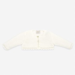 CHAQUETA CORTA BAUTIZO V21 PAZ RODRIGUEZ REF.32238