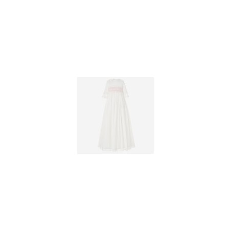 VESTIDO DE COMUNION MODELO AZAHAR 25075 PAZ RODRIGUEZ