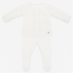 CONJUNTO REGALO JUBON 32292+ POLAINA 32574+ CAPOTA 82351K PAZ RODRIGUEZ 2