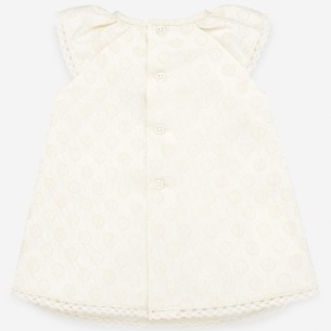 Vestido para Bautizo "MARFIL" PAZ Rodríguez 2