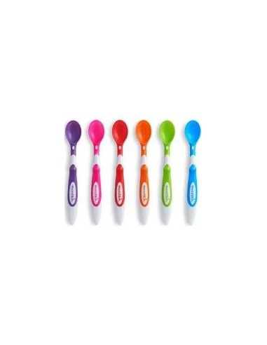 PACK 6 CUCHARAS PUNTA BLANDA MUNCHKIN