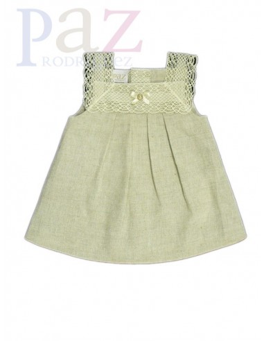 VESTIDO TELA VAINILLA PAZ
