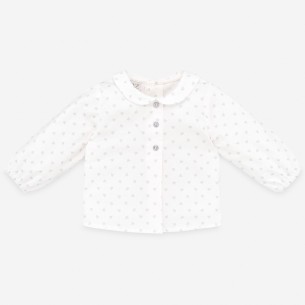 CAMISA BEBÉ MANGA LARGA ESTAMPADA CARICIAS PAZ RODRIGUEZ