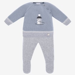 CONJUNTO JUBON + POLAINA "IGLU" PAZ RODRIGUEZ