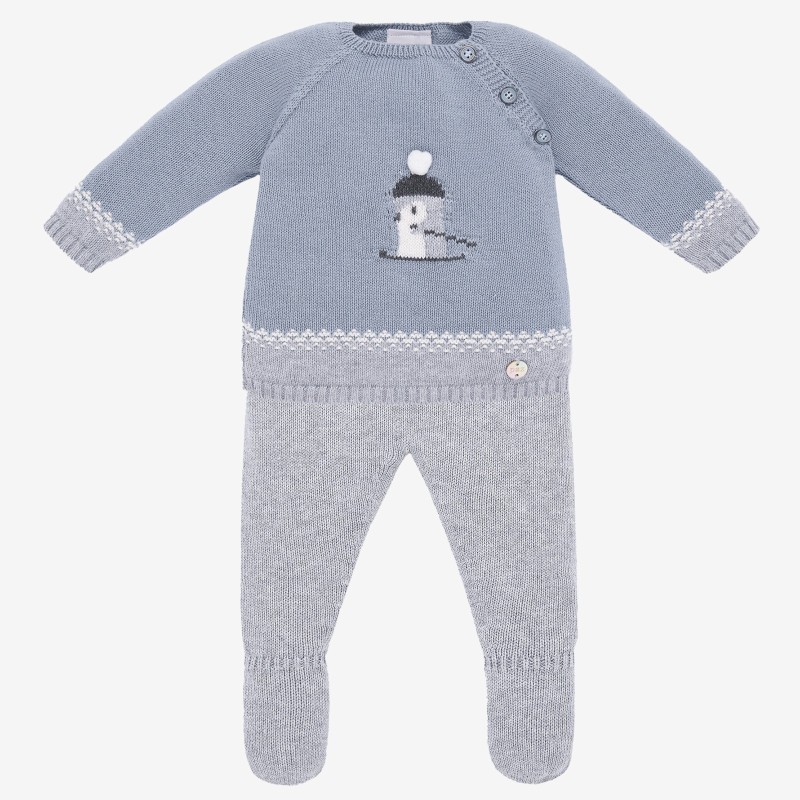 CONJUNTO JUBON + POLAINA "IGLU" PAZ RODRIGUEZ