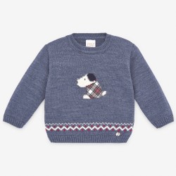 JERSEY CON PERRITO COLECCION ABRAZO PAZ RODRIGUEZ REF.30818