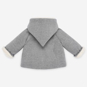 CHAQUETON BEBÉ CON CAPUCHA IGLU PAZ RODRIGUEZ 2