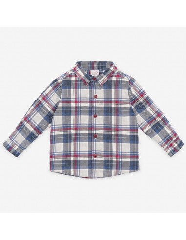CAMISA DE CUADROS NIÑO ESCONDITE PAZ RODRIGUEZ