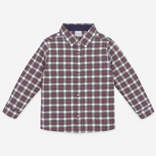 Camisa de cuadros para niño "ABRAZO" PAZ Rodríguez