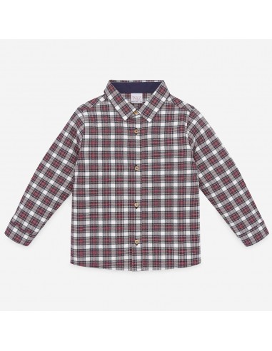 Camisa de cuadros para niño "ABRAZO" PAZ Rodríguez
