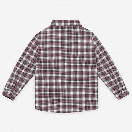 Camisa de cuadros para niño "ABRAZO" PAZ Rodríguez
