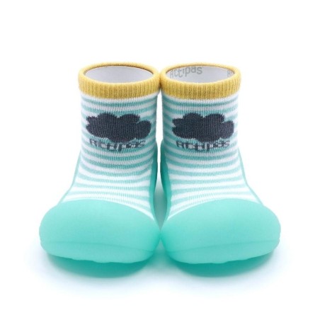 ZAPATO BEBÉ PEEKABOO-MINT ATTIPAS
