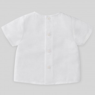 BLUSA CON CUELLO CUADRADO LUAR PAZ RODRIGUEZ REF.45383 2