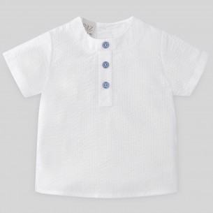 CAMISA CON 3 BOTONES SUBMARINO PAZ RODRIGUEZ REF. 45273
