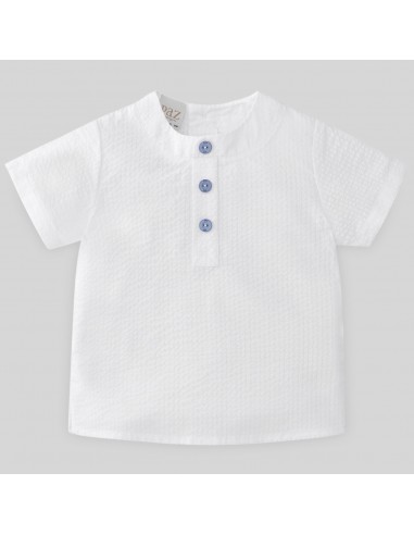 CAMISA CON 3 BOTONES SUBMARINO PAZ RODRIGUEZ REF. 45273