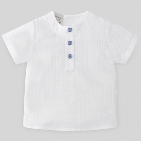 CAMISA CON 3 BOTONES SUBMARINO PAZ RODRIGUEZ REF. 45273