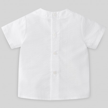 CAMISA CON 3 BOTONES SUBMARINO PAZ RODRIGUEZ REF. 45273