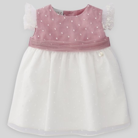 CONJUNTO VESTIDO+BRAGA BICOS PAZ RODRIGUEZ REF. 45353