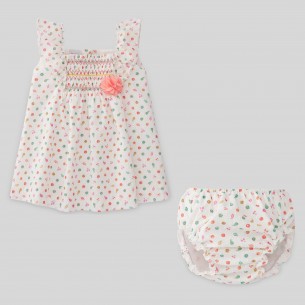 Conjunto Vestido + Braga "FRUTAS" PAZ Rodríguez