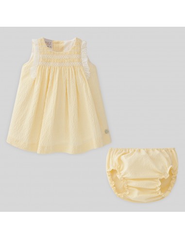 Conjunto Niña Vestido + Braga "LEDA" PAZ Rodríguez