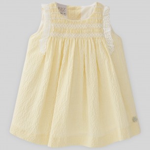 Conjunto Niña Vestido + Braga "LEDA" PAZ Rodríguez 2