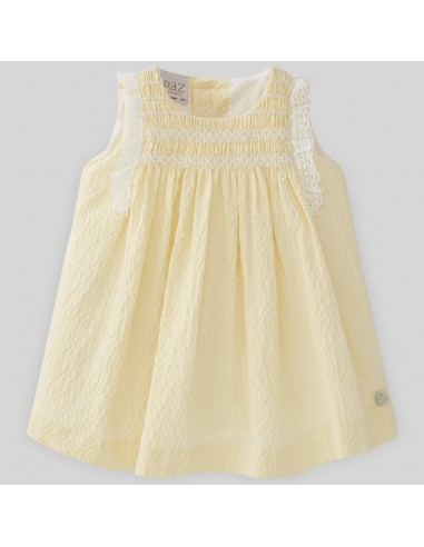 Conjunto Niña Vestido + Braga "LEDA" PAZ Rodríguez