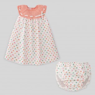 CONJUNTO VESTIDO+BRAGA FRUTAS PAZ RODRIGUEZ REF.42303