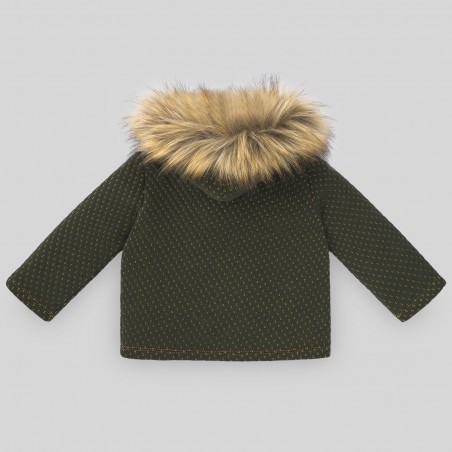 Sudadera niño capucha pelo PAZ RODRIGUEZ