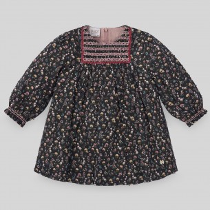 VESTIDO ESTAMPADO COLECCION FLORAL SILVESTRE PAZ RODRIGUEZ REF. 150226
