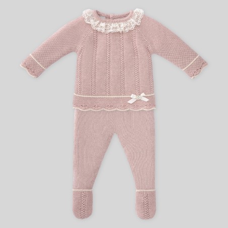 CONJUNTO JUBON+POLAINA+CAPOTA MIMOS 120251/2/0 PAZ RODRIGUEZ