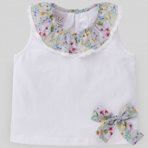 CONJUNTO CAMISETA Y PANTALON FLORES ALECRIN PAZ RODRIGUEZ 2