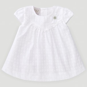 Vestido tela bordada "Aperta" PAZ Rodríguez