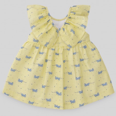 VESTIDO ESTAMPADO AVIONETAS PAZ RODRIGUEZ
