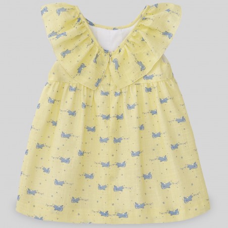 VESTIDO ESTAMPADO AVIONETAS PAZ RODRIGUEZ