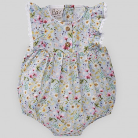 PELELE TELA ESTAMPADA FLORES ALECRIN PAZ RODRIGUEZ