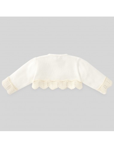 Chaqueta corta bebé bautizo "LUZ" PAZ Rodríguez