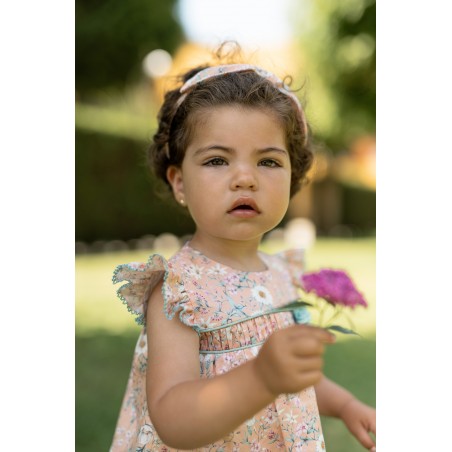 VESTIDO ESTAMPADO MANDARINA  PAZ RODRIGUEZ