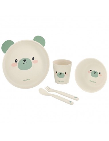 SET DE VAJILLA DE BAMBOO KIKKA BOO