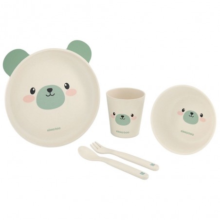 SET DE VAJILLA DE BAMBOO KIKKA BOO