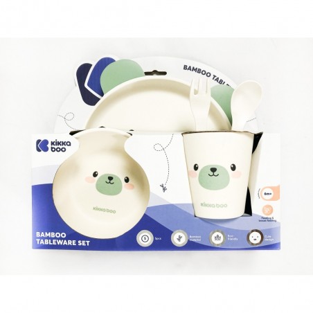 SET DE VAJILLA DE BAMBOO KIKKA BOO