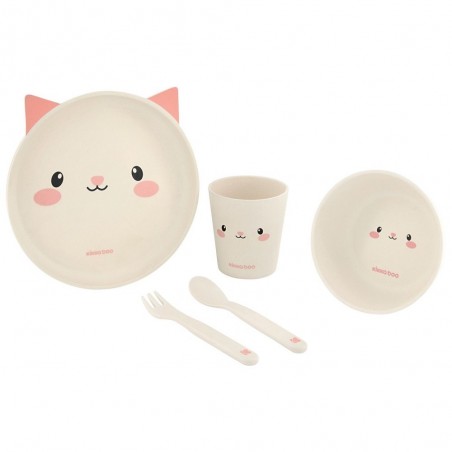 SET DE VAJILLA DE BAMBOO KIKKA BOO