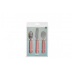 CUBIERTOS INFANTILES MIO FLORES LD108033065243 LITTLE DUTCH 2