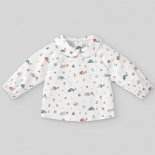 Blusa niño estampada "CANDIL" PAZ RodrÍguez