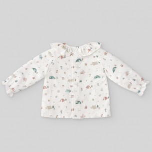 Blusa niña estampada Candil PAZ Rodríguez 2