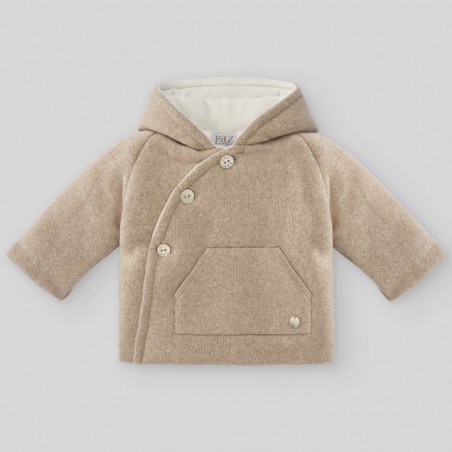Chaquetón bebé con capucha Ballet PAZ Rodríguez