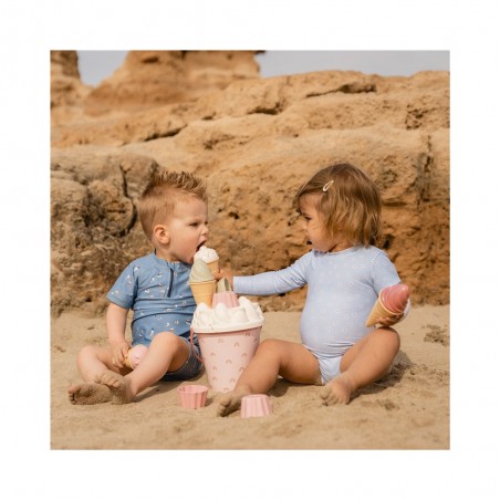 SET PLAYA HELADOS ROSA LITTLE DUTCH
