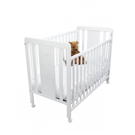 CUNA OSITO 120X60 CON ESTRELLAS IKID